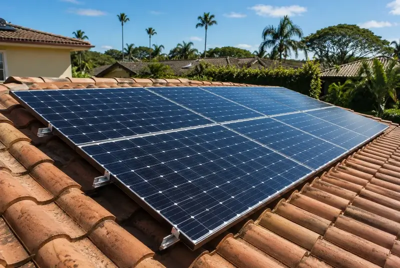Installation de panneaux solaires à Lons